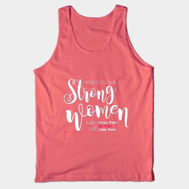 Strong women Tank Top by Andreaigv